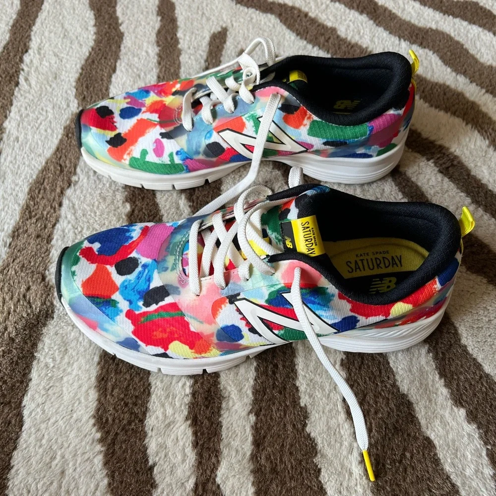 Kate Spade Saturday New Balance Sneakers 8.5 - Picture 3 of 7